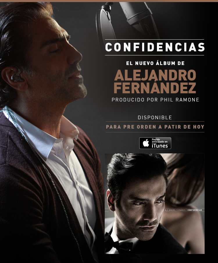 Read more about the article Novo cd de Alejandro Fernandez em pré venda