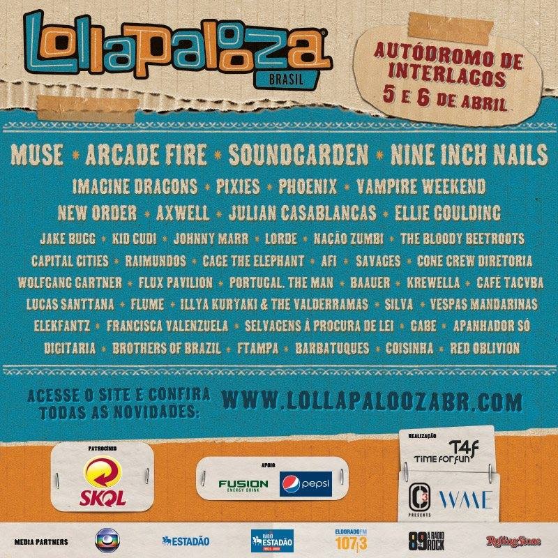 Read more about the article Latinos no Lollapalooza SP 2014