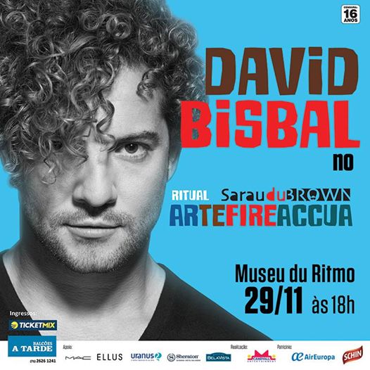 Read more about the article David Bisbal participa de show de Carlinhos Brown