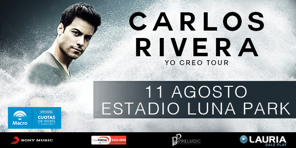 Read more about the article Carlos Rivera traz a Yo Creo Tour para a Argentina em Agosto