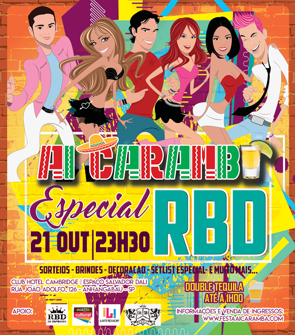 Read more about the article Vem aí a Ai Caramba especial RBD